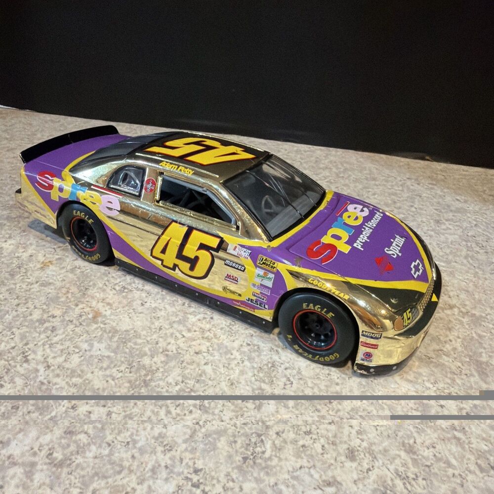 Adam Petty #45 Spree Prepaid Card Gold Edition 1999 Chevrolet Monte Carlo